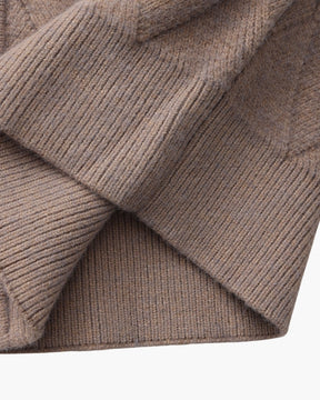 Heritage Diamond Stickad Kofta med Dragkedja